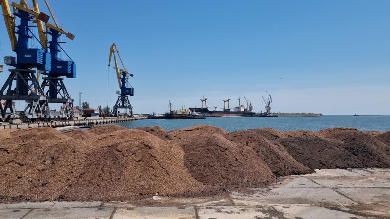 Mariupol Verbranntes Getreide (Video Kopie)