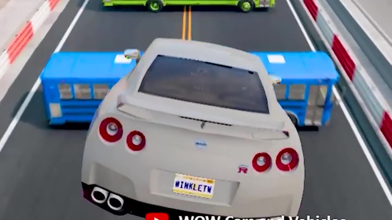 Car jump competition