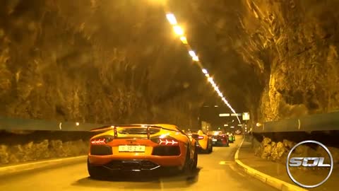 WORLD'S LOUDEST SUPERCAR CONVOY!