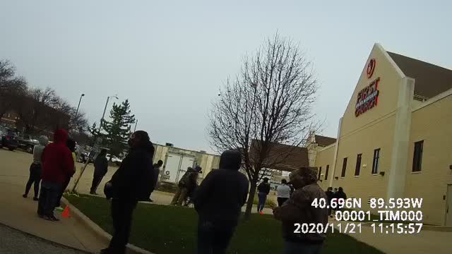 Second open air at "fish and loaves" in Peoria, November 21, 2020