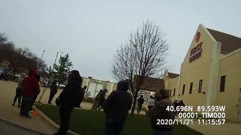 Second open air at "fish and loaves" in Peoria, November 21, 2020