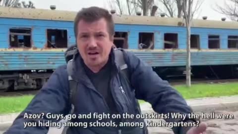 Mariupol locals call out Zelensky
