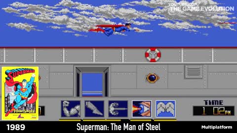 Superman Game Evolution 1979 - 2022