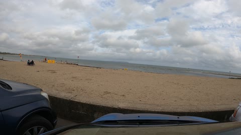 Time lapse at the beach