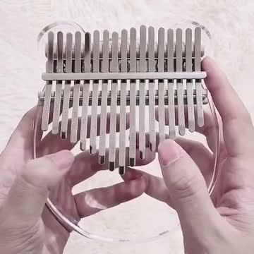 Kalimba thumb piano crystal