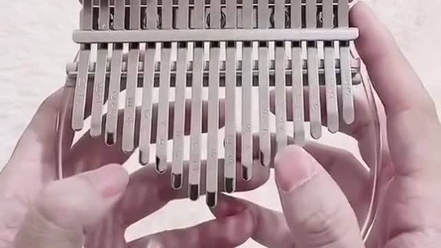 Kalimba thumb piano crystal