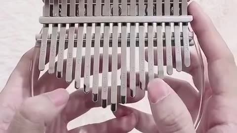 Kalimba thumb piano crystal