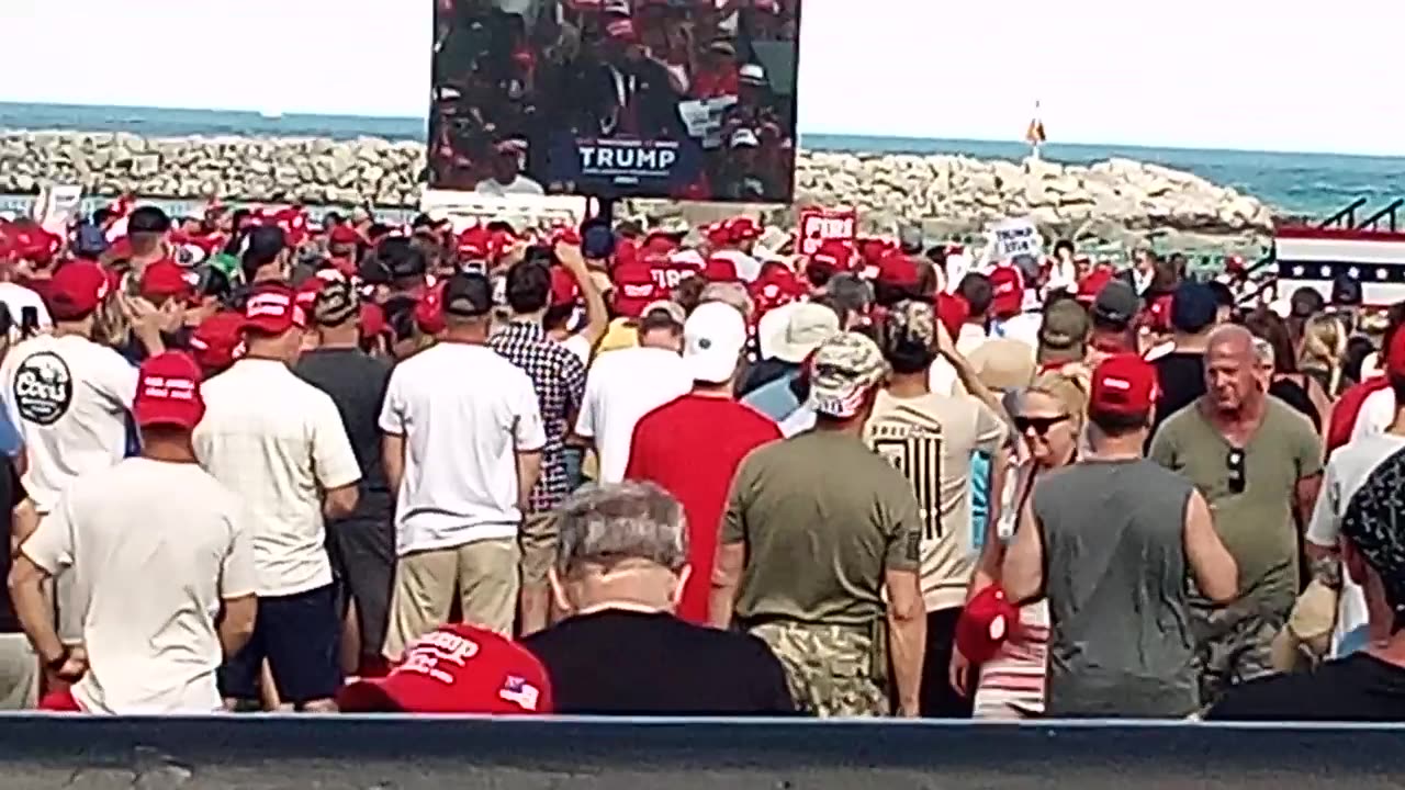 TRUMP RALLY RACINE 6/18/24 VIDEO 25 #Trump24