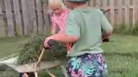 Mommy’s little helpers