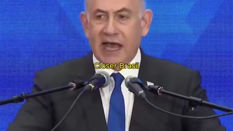 Benjamin Netanyahu em resposta às declarações do Presidente Lula.