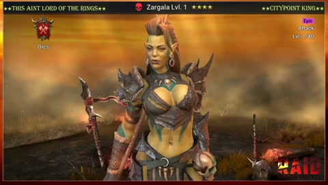 Raid Shadow Legends - Zargala - Classic Skin