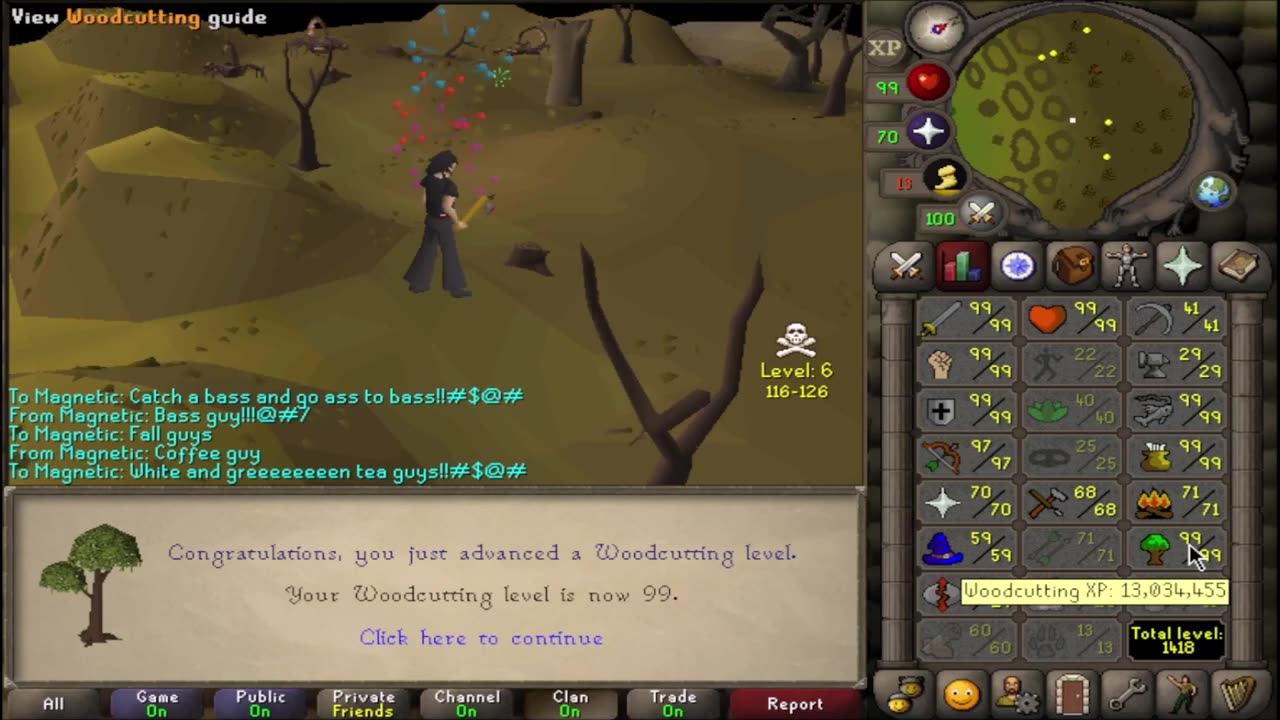 RuneScape (osrs) - 99 Woodcutting