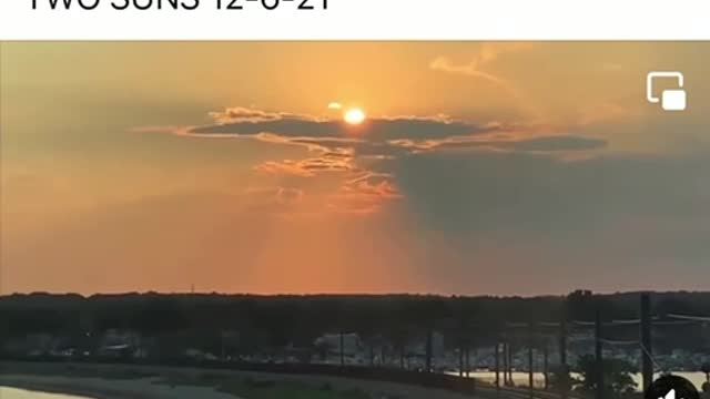 Two suns in the sky