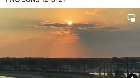 Two suns in the sky