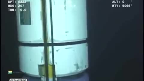 camera recorded: mysterious monster under the sea