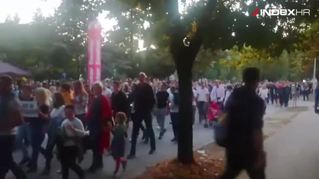 Prosvjed Hrvata u Mostaru zbog izbora Komšića u predsjedništvo BiH