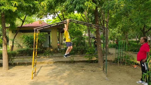 Exercise in park