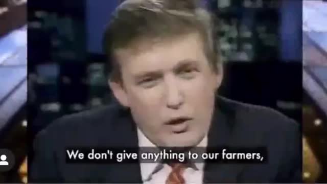 Trump on the Larry King Show many years ago