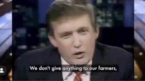 Trump on the Larry King Show many years ago