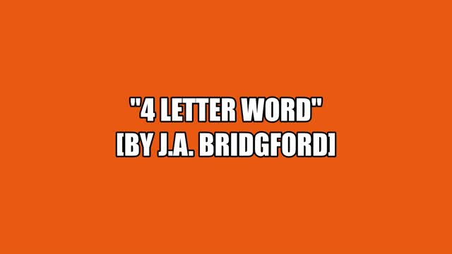 New Kind of Whiskey "4 Letter Word"