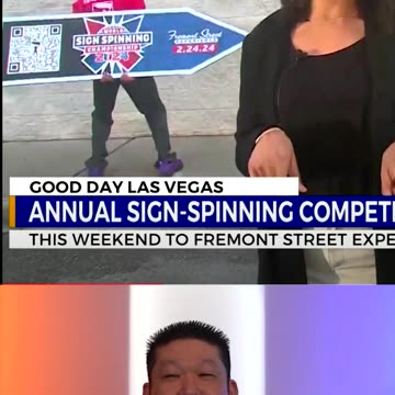 Las Vegas Hosts World Sign Spinning Competition