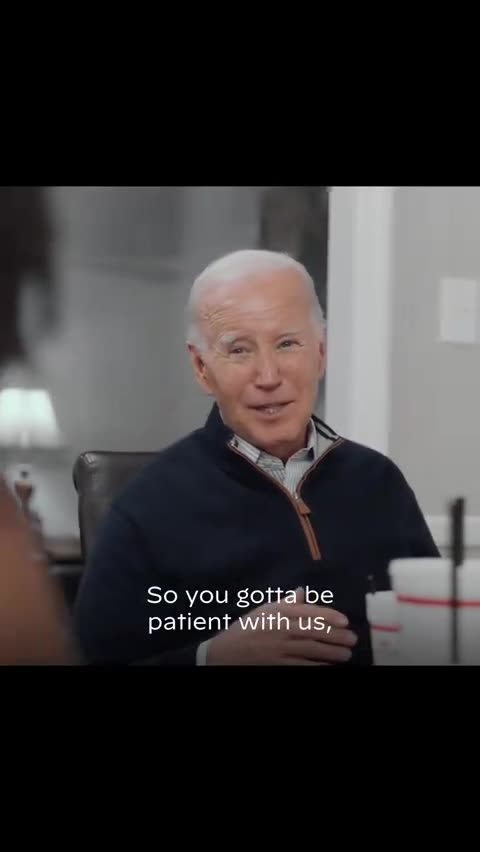 Joe Biden eating fried chicken and talking basketball with blacks. If desperation was a video: