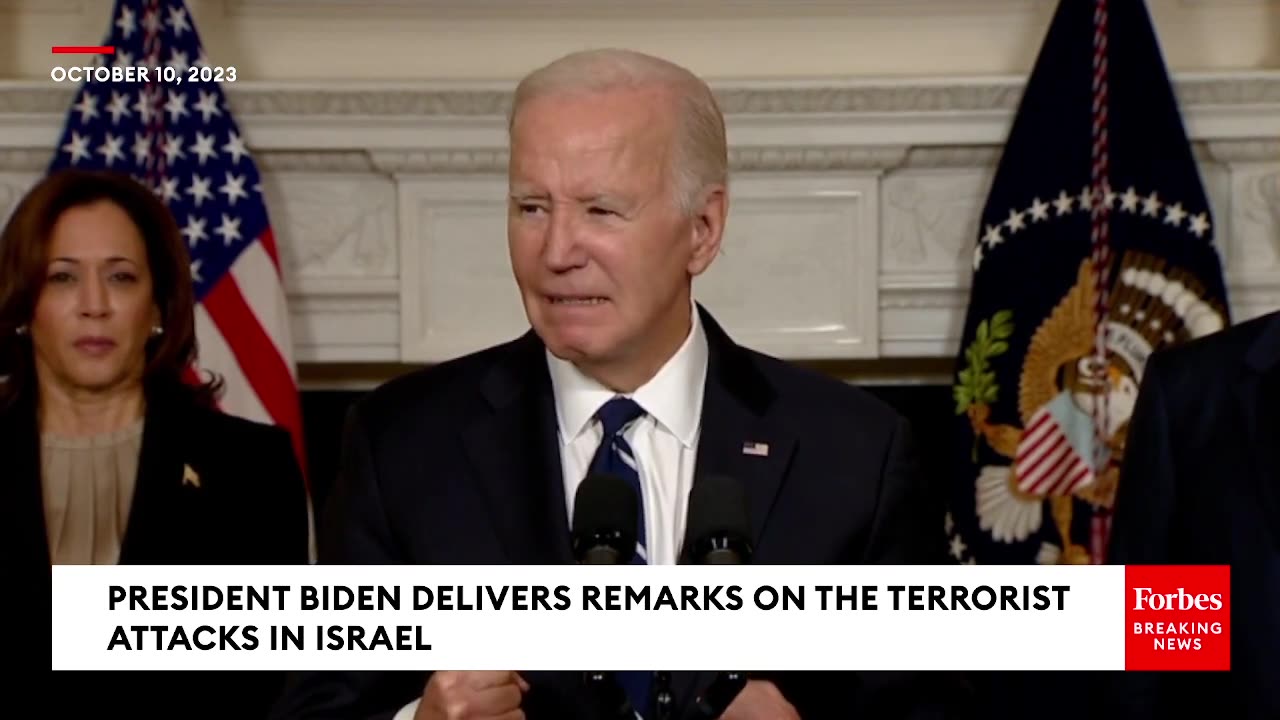 Biden Outlines Steps The US Is Taking To Help Israel