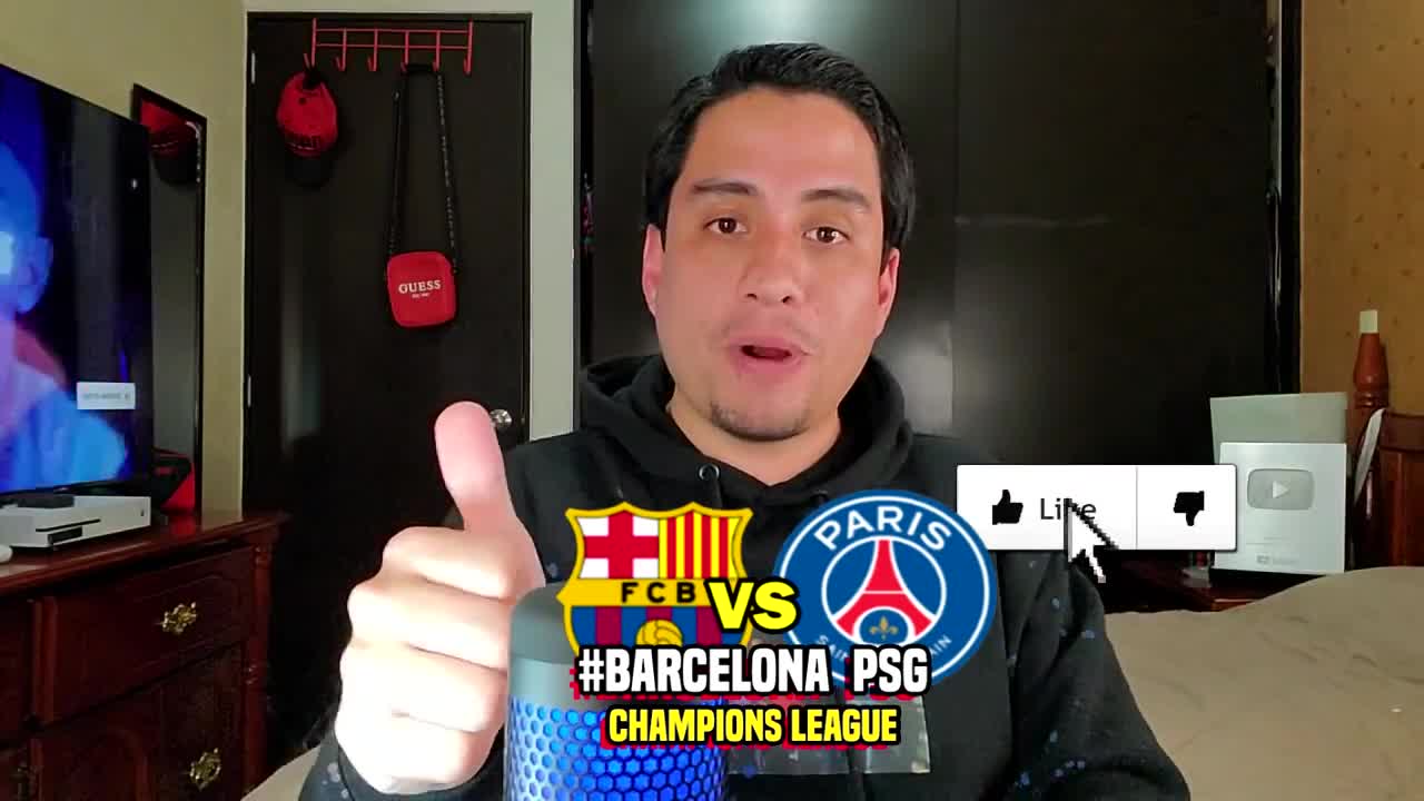 FC Barcelona vs PSG 2021 fox sport