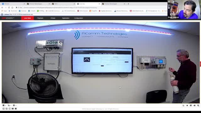 Ficomm Fan Warden demonstration