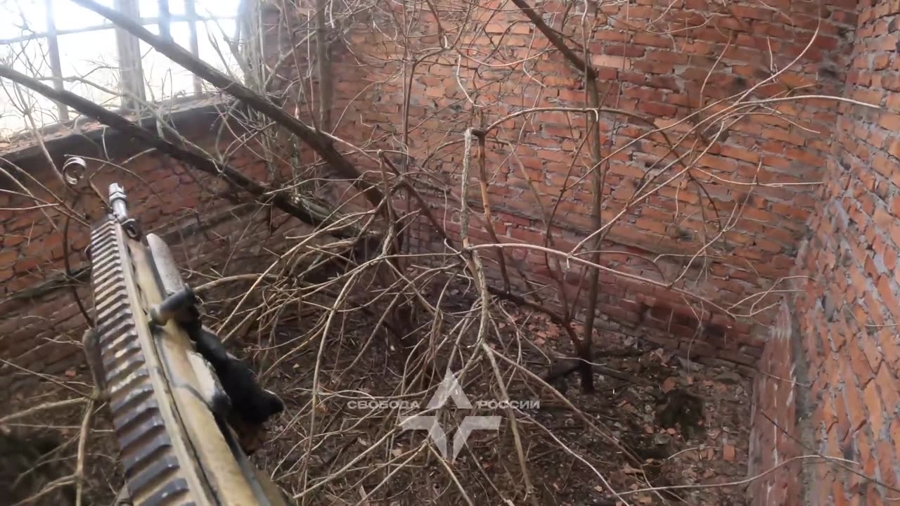Freedom of Russia Legion allegedly repelling an attack of Russian troops [13.03.2024]