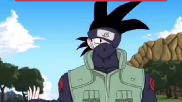 Guys this is dragon ball Z crossover Naurto ep 78