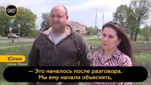 Ruská armáda přivezla Aljošovi malému tankistovi dárky