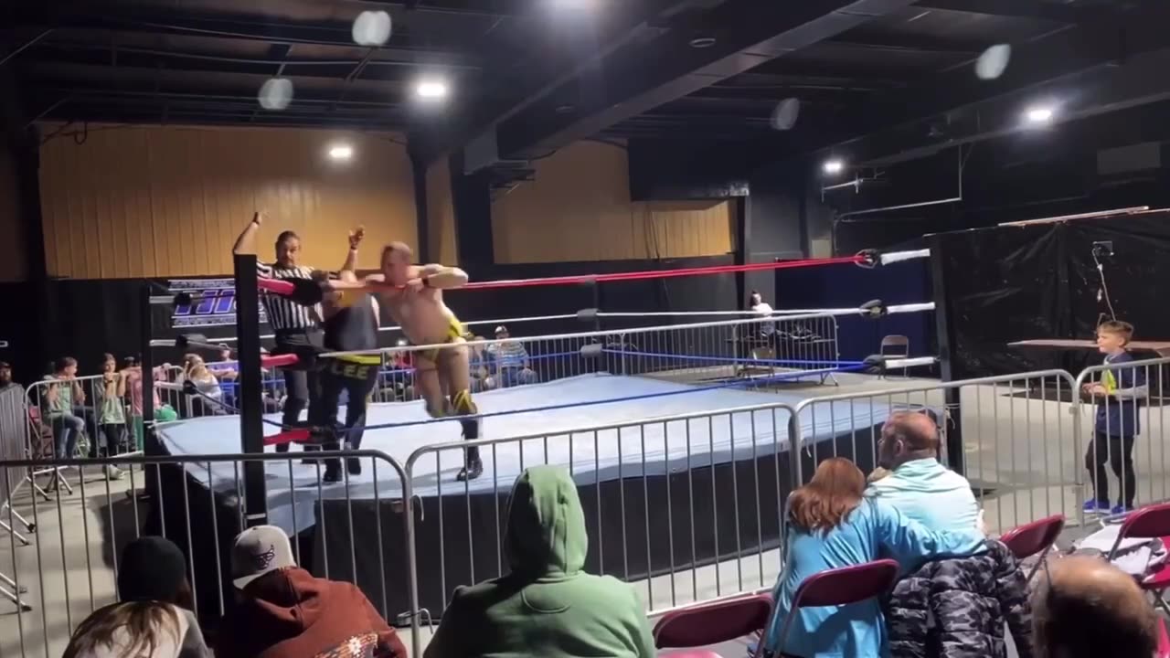 American Pro Wrestling:(NICW Championship)(C) Scott Lee vs Yela Man