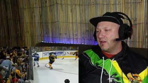 Rugby supporter reaction to Biggest Hockey Hits Ever