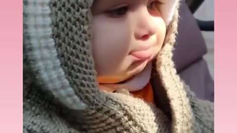 cute baby making jokes