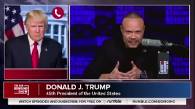 DAN BONGINO INTERVIEWS DONALD TRUMP (28 Apr.'21)