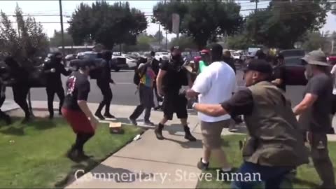 That one time commie soy-boy Antifa visited a rural California City.