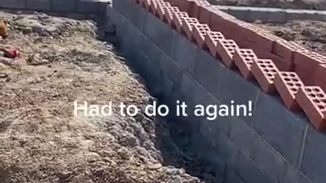 Brick laying