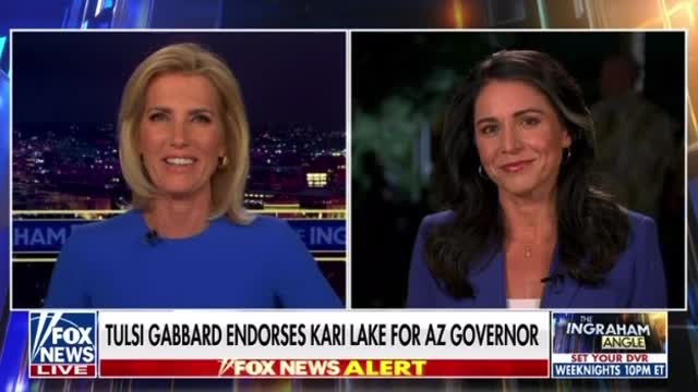 Tulsi Gabbard endorses Kari Lake