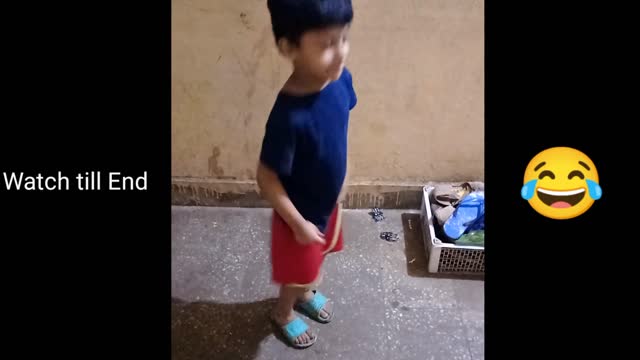 Child funny dance😂😂 Watch till End. Funny dance.