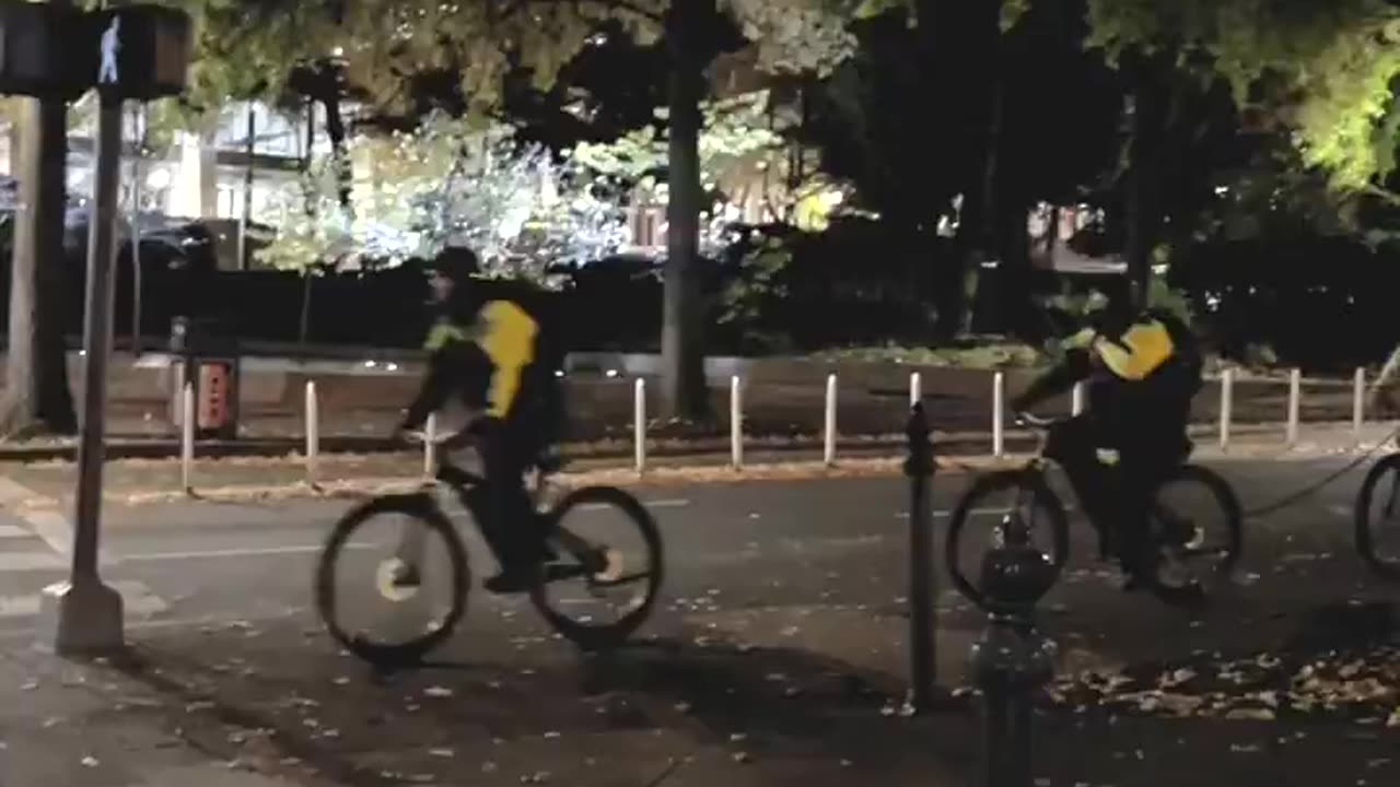 Breaking: Portland, Ore. — Portland Police are doing bicycle patrols through