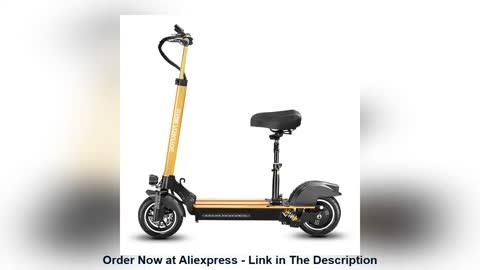 ⭐️ 48V 500W Electric Scooter Adult 100KM Long Distance 26AH Battery 10inch Tire Foldable EScooter