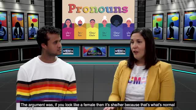 This Is an ACTUAL U.S. Navy Video on ‘Using the Right Pronouns’