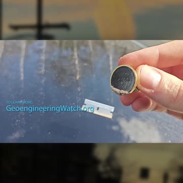 Chemtrail Aerosol Fallout - Aluminum Rains Down