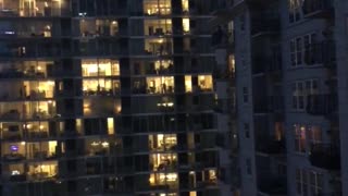 Quarantined residents in Atlanta erupt in chants and cheers