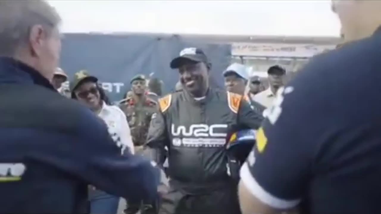 RUTO DRIVEN IN A SAFARI RALLY CAR IN NAIVASHA AT 250 SPEED!