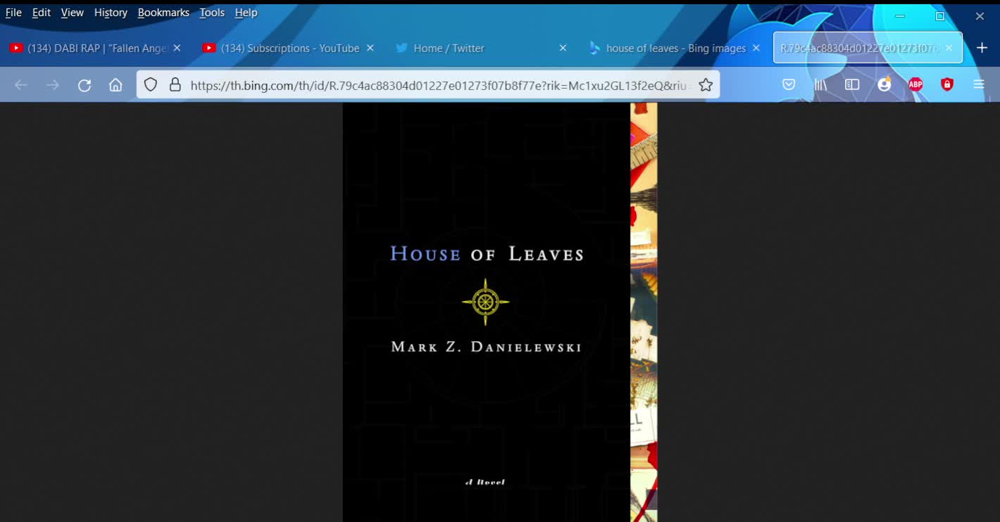 Yesterday's Books: House of Leaves
