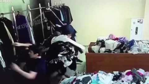 Ukrainians assault second-hand stores in Odessa