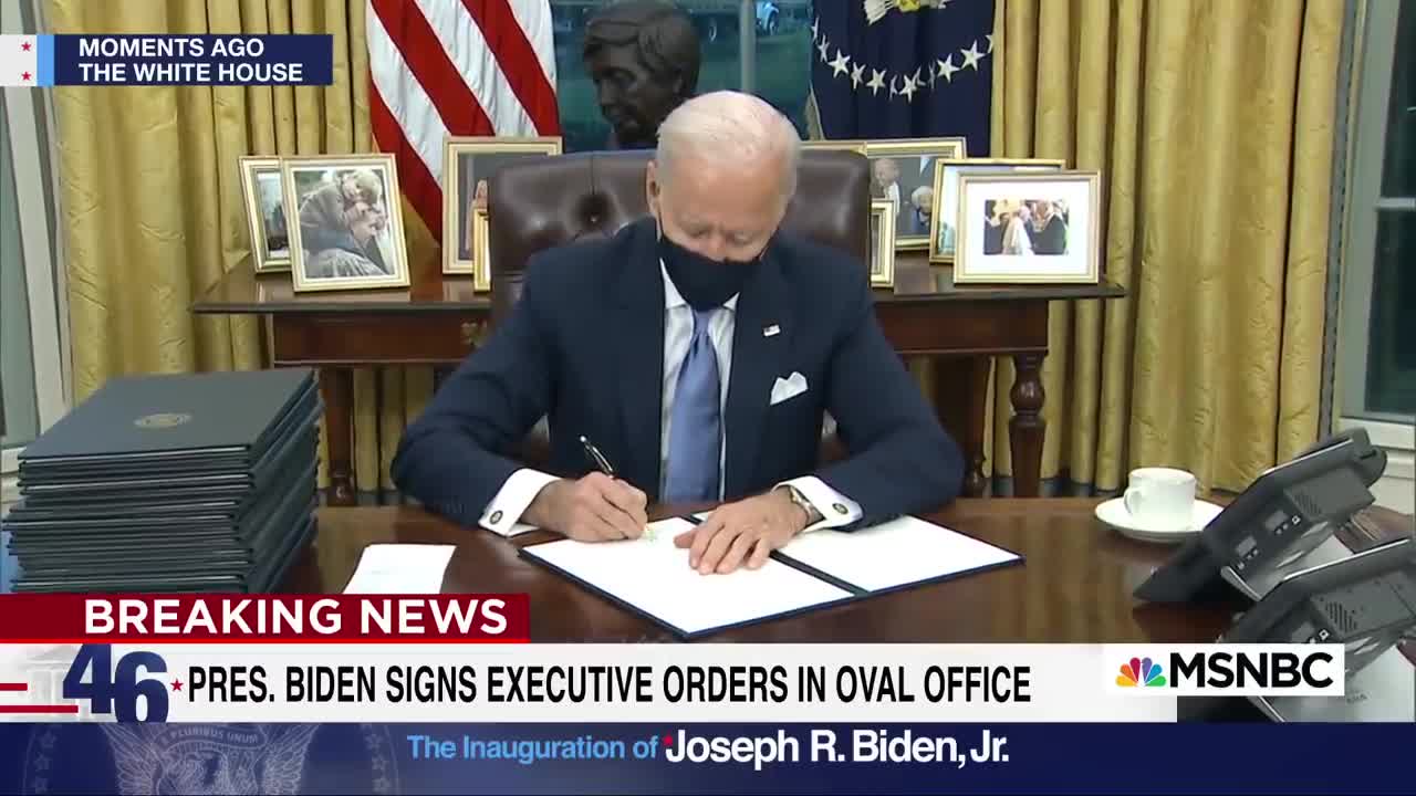 Biden's first executive orders