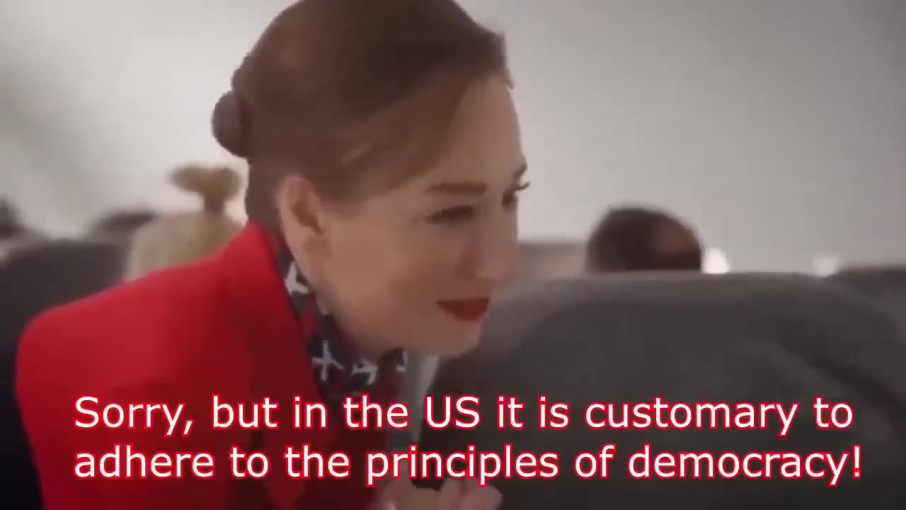 Russian advert made to mock Russians that leave for The United States